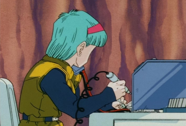 Dragon Ball Z Ep 69: Incredible Force!! Did You See It, Goku's Full Power? @ 12:55