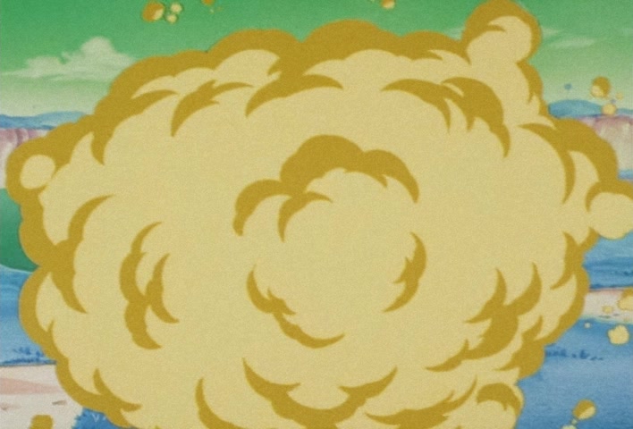 Dragon Ball Z Ep 69: Incredible Force!! Did You See It, Goku's Full Power? @ 13:49