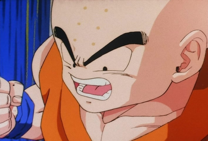 Dragon Ball Z Ep 73: That Ain't Me! Gohan, Don't Lose Your Nerve, Hit Your Father!! @ 02:13