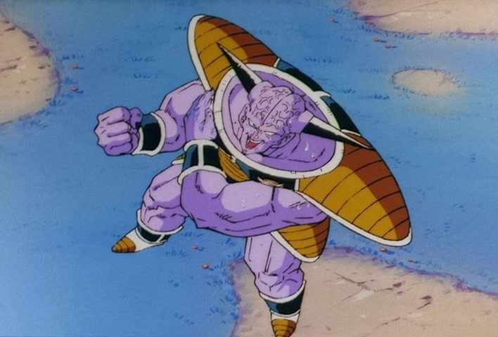 Dragon Ball Z Ep 73: That Ain't Me! Gohan, Don't Lose Your Nerve, Hit Your Father!! @ 04:57