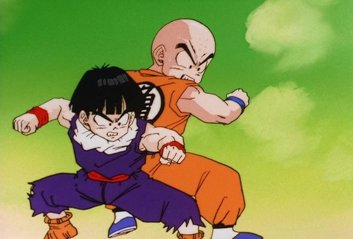 Dragon Ball Z Ep 73: That Ain't Me! Gohan, Don't Lose Your Nerve, Hit Your Father!! @ 07:08