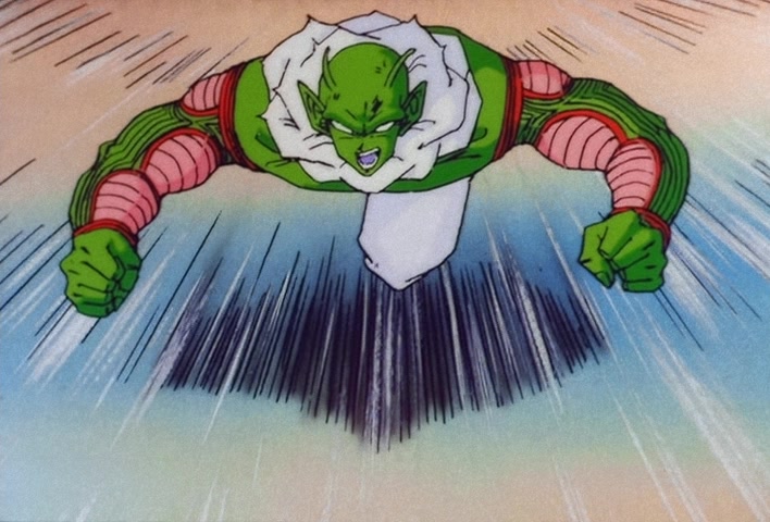 Dragon Ball Z Ep 73: That Ain't Me! Gohan, Don't Lose Your Nerve, Hit Your Father!! @ 12:36