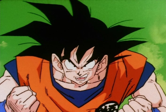 Dragon Ball Z Ep 73: That Ain't Me! Gohan, Don't Lose Your Nerve, Hit Your Father!! @ 16:42