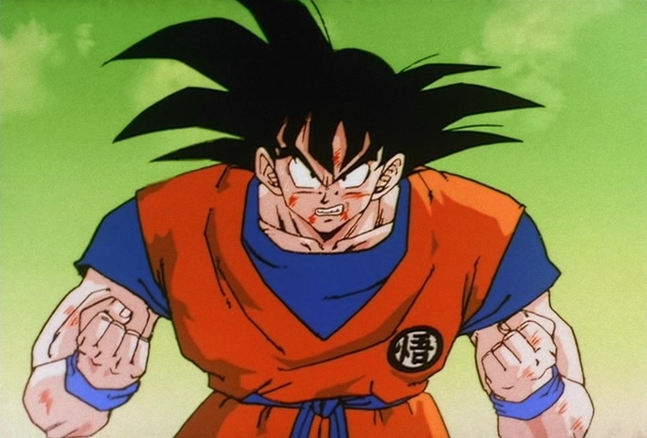 Dragon Ball Z Ep 73: That Ain't Me! Gohan, Don't Lose Your Nerve, Hit Your Father!! @ 18:45