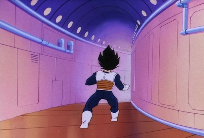 Dragon Ball Z Ep 73: That Ain't Me! Gohan, Don't Lose Your Nerve, Hit Your Father!! @ 18:53