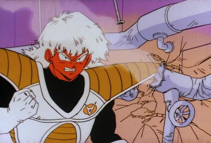 Dragon Ball Z Ep 73: That Ain't Me! Gohan, Don't Lose Your Nerve, Hit Your Father!! @ 19:10