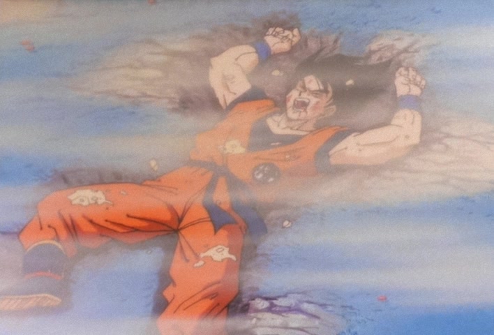 Dragon Ball Z Ep 73: That Ain't Me! Gohan, Don't Lose Your Nerve, Hit Your Father!! @ 21:29