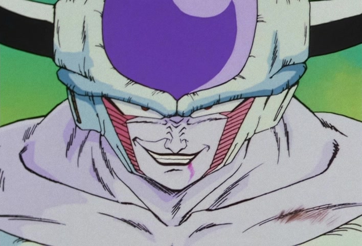 Dragon Ball Z Ep 82: Sally Forth, Goku!! A Furious Freeza's 2nd Transformation @ 12:26