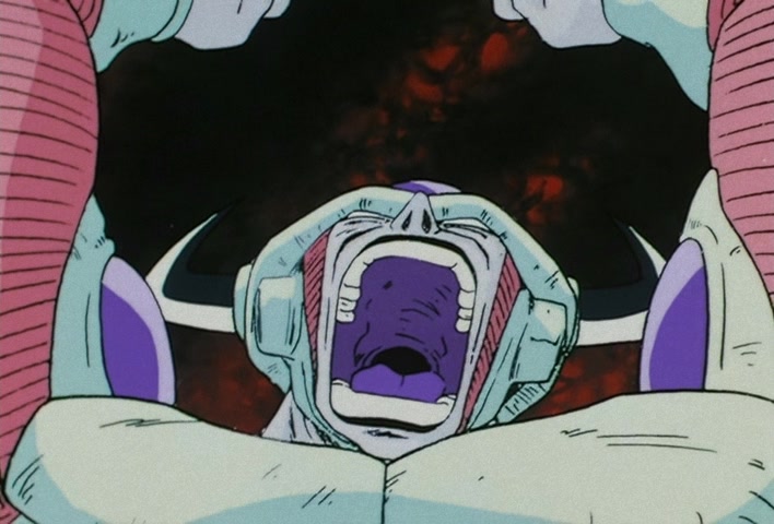 Dragon Ball Z Ep 82: Sally Forth, Goku!! A Furious Freeza's 2nd Transformation @ 14:09