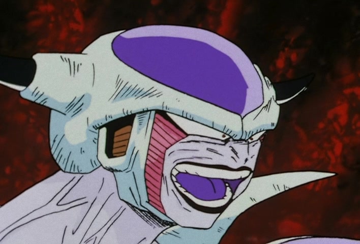 Dragon Ball Z Ep 82: Sally Forth, Goku!! A Furious Freeza's 2nd Transformation @ 14:49