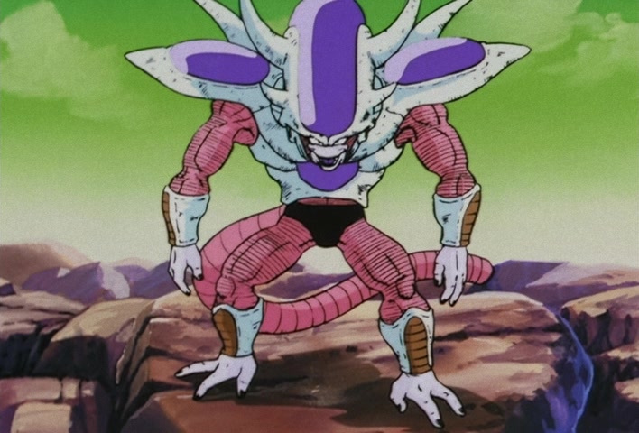 Dragon Ball Z Ep 82: Sally Forth, Goku!! A Furious Freeza's 2nd Transformation @ 16:00
