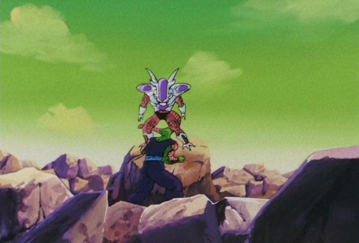 Dragon Ball Z Ep 82: Sally Forth, Goku!! A Furious Freeza's 2nd Transformation @ 16:48