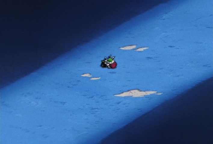 Dragon Ball Z Ep 82: Sally Forth, Goku!! A Furious Freeza's 2nd Transformation @ 18:00