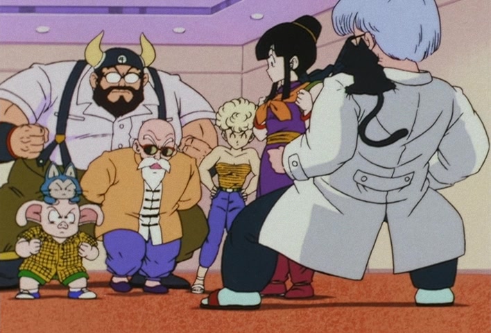 Dragon Ball Z Ep 88: The Two Great Superpowers Collide! A Physical Battle Where Both Get Serious!!! @ 05:48