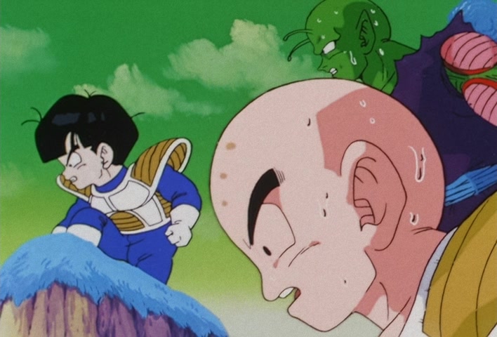 Dragon Ball Z Ep 88: The Two Great Superpowers Collide! A Physical Battle Where Both Get Serious!!! @ 09:23
