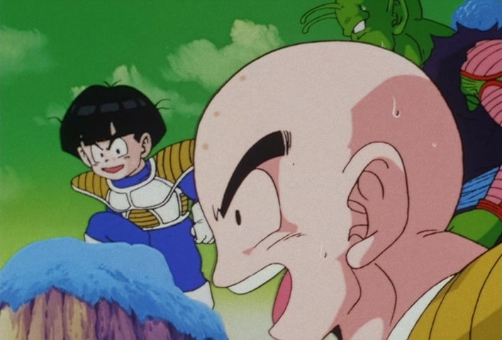 Dragon Ball Z Ep 88: The Two Great Superpowers Collide! A Physical Battle Where Both Get Serious!!! @ 11:38