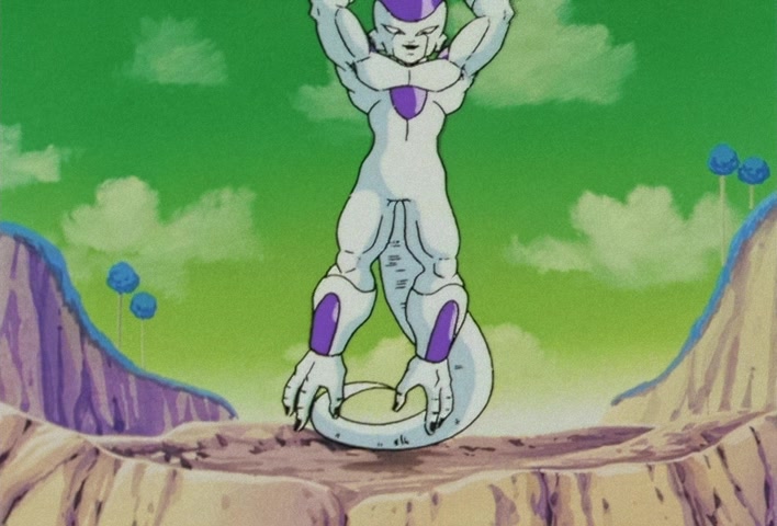 Dragon Ball Z Ep 88: The Two Great Superpowers Collide! A Physical Battle Where Both Get Serious!!! @ 16:32