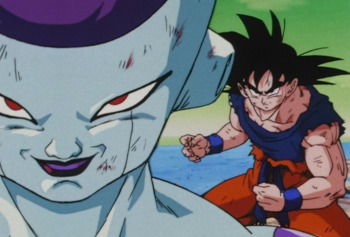 Dragon Ball Z Ep 90: That Ain't No Bluff!! The Audaciously Wonderful Guy, Son Goku @ 09:36