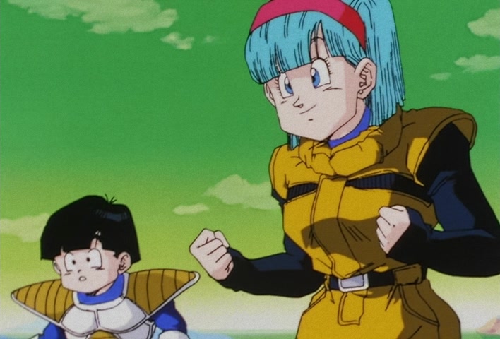 Dragon Ball Z Ep 90: That Ain't No Bluff!! The Audaciously Wonderful Guy, Son Goku @ 10:42