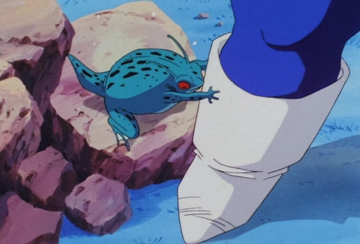 Dragon Ball Z Ep 90: That Ain't No Bluff!! The Audaciously Wonderful Guy, Son Goku @ 11:02
