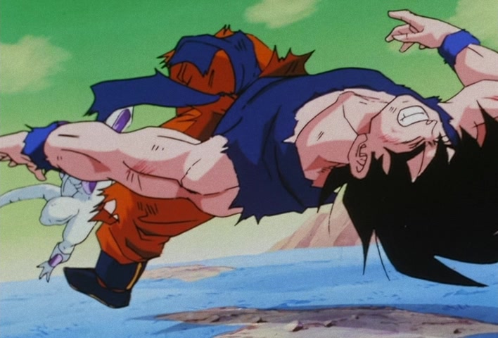 Dragon Ball Z Ep 90: That Ain't No Bluff!! The Audaciously Wonderful Guy, Son Goku @ 12:22