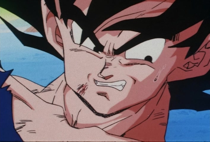Dragon Ball Z Ep 91: Showdown!! The Embodiment of Flame in a 20-Fold Kaio-Ken Kamehameha @ 01:57