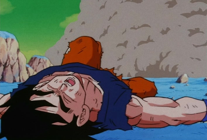 Dragon Ball Z Ep 91: Showdown!! The Embodiment of Flame in a 20-Fold Kaio-Ken Kamehameha @ 02:46