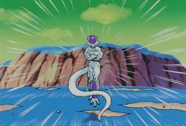 Dragon Ball Z Ep 91: Showdown!! The Embodiment of Flame in a 20-Fold Kaio-Ken Kamehameha @ 03:00