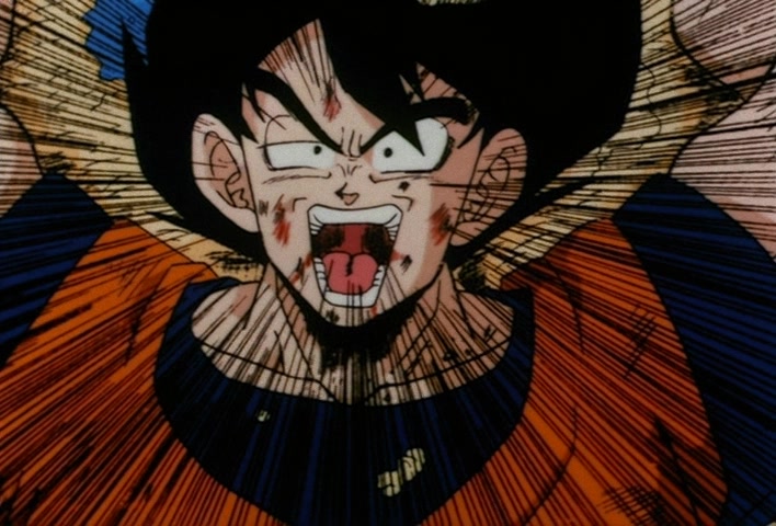 Dragon Ball Z Ep 91: Showdown!! The Embodiment of Flame in a 20-Fold Kaio-Ken Kamehameha @ 04:32