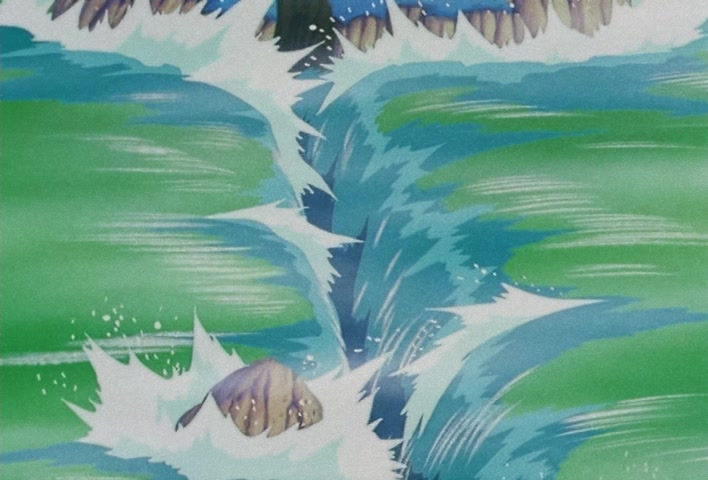 Dragon Ball Z Ep 91: Showdown!! The Embodiment of Flame in a 20-Fold Kaio-Ken Kamehameha @ 09:41