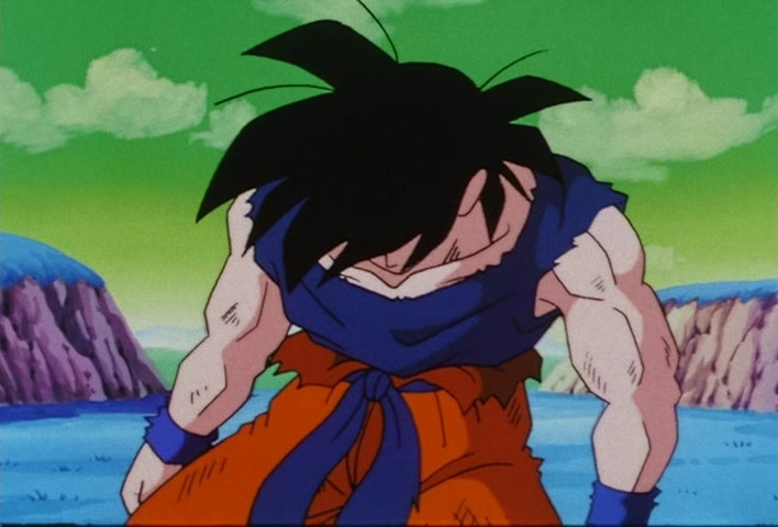 Dragon Ball Z Ep 91: Showdown!! The Embodiment of Flame in a 20-Fold Kaio-Ken Kamehameha @ 14:22