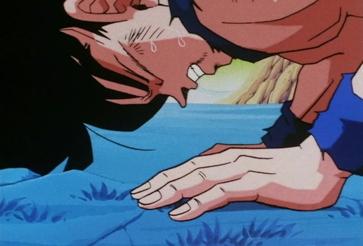 Dragon Ball Z Ep 91: Showdown!! The Embodiment of Flame in a 20-Fold Kaio-Ken Kamehameha @ 14:44