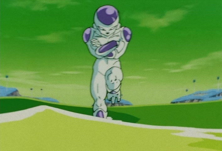 Dragon Ball Z Ep 91: Showdown!! The Embodiment of Flame in a 20-Fold Kaio-Ken Kamehameha @ 19:11