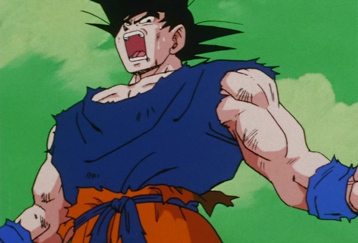 Dragon Ball Z Ep 91: Showdown!! The Embodiment of Flame in a 20-Fold Kaio-Ken Kamehameha @ 19:46