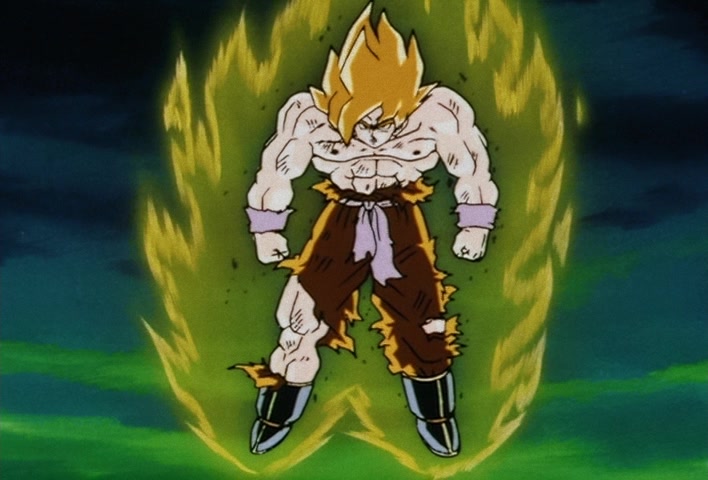 Dragon Ball Z Ep 101: I'm Staying on This Planet!! A Final Wish Toward Victory @ 03:36