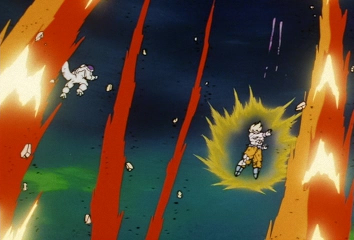 Dragon Ball Z Ep 101: I'm Staying on This Planet!! A Final Wish Toward Victory @ 04:27