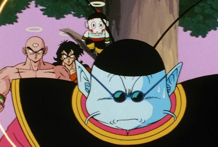 Dragon Ball Z Ep 101: I'm Staying on This Planet!! A Final Wish Toward Victory @ 05:23