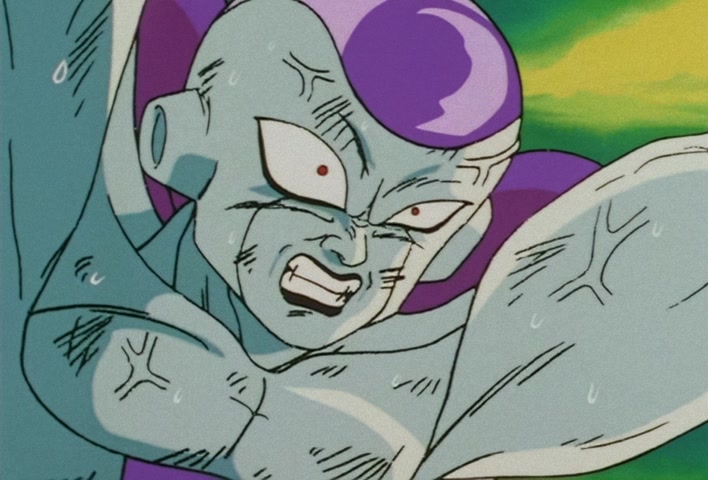 Dragon Ball Z Ep 102: Let's Get It On!! Two Remain on a Vanishing Planet @ 04:28