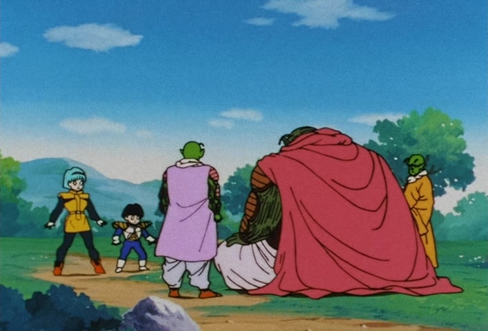 Dragon Ball Z Ep 102: Let's Get It On!! Two Remain on a Vanishing Planet @ 05:19