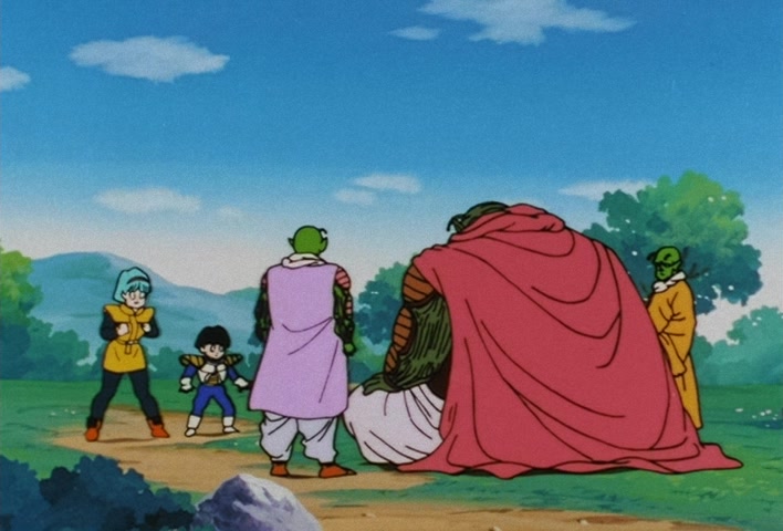 Dragon Ball Z Ep 102: Let's Get It On!! Two Remain on a Vanishing Planet @ 05:23