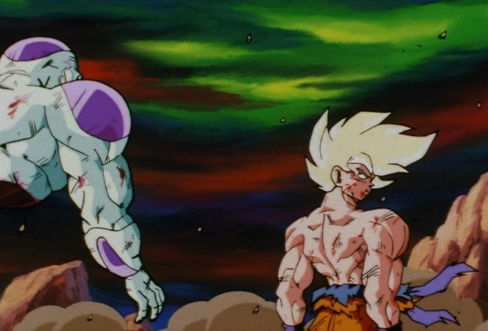 Dragon Ball Z Ep 105: Freeza Defeated!! A Single Blast Packed With a Totality of Rage @ 03:41