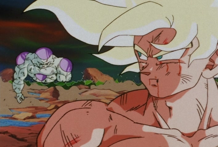 Dragon Ball Z Ep 105: Freeza Defeated!! A Single Blast Packed With a Totality of Rage @ 03:55
