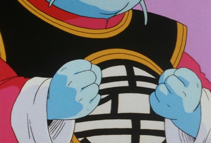 Dragon Ball Z Ep 106: Planet Namek's Great Explosion!! Goku Disappears into Space @ 05:35