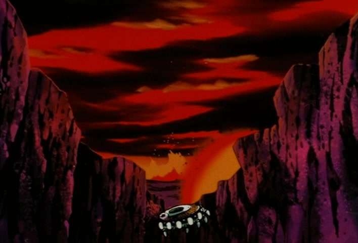Dragon Ball Z Ep 106: Planet Namek's Great Explosion!! Goku Disappears into Space @ 06:45