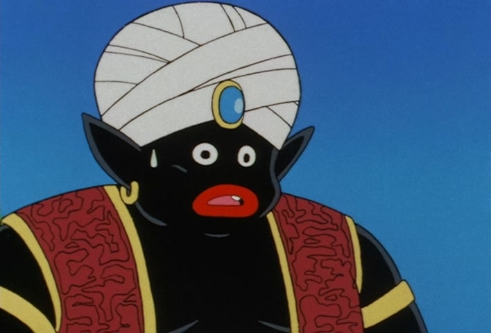 Dragon Ball Z Ep 108: Terrible Happenings in Heaven!! Garlic Jr. Becomes God?! @ 11:39