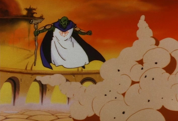 Dragon Ball Z Ep 108: Terrible Happenings in Heaven!! Garlic Jr. Becomes God?! @ 12:10