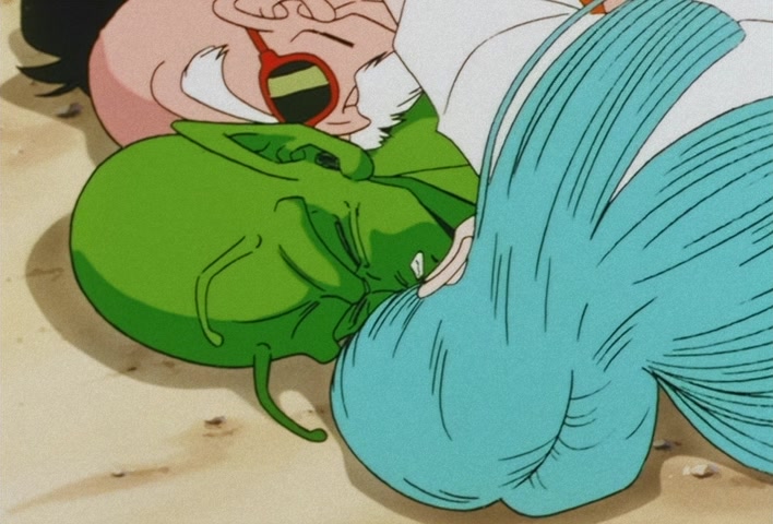 Dragon Ball Z Ep 110: The Heavens Become the Battlefield!! Piccolo Becomes Devilish Again… @ 13:00
