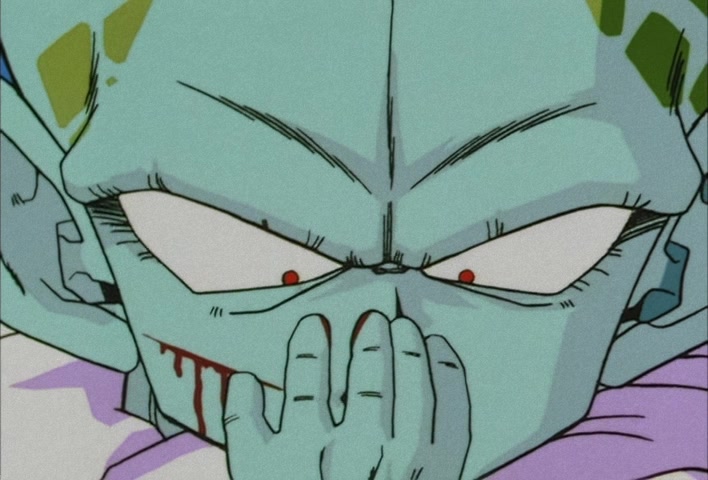 Dragon Ball Z Ep 111: A Direct Confrontation with Piccolo!! An Angry Masenko in the Heavens @ 05:28