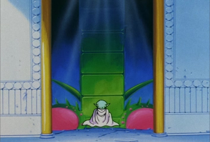 Dragon Ball Z Ep 111: A Direct Confrontation with Piccolo!! An Angry Masenko in the Heavens @ 08:28