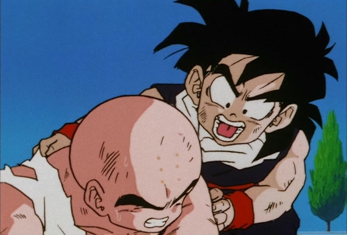 Dragon Ball Z Ep 111: A Direct Confrontation with Piccolo!! An Angry Masenko in the Heavens @ 14:22